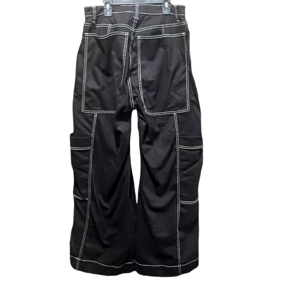 Aphrodite Black Pocket‎ Cargo Pants Size 11 - Picture 7 of 11
